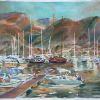 Tropea port. plein air watercolor  30x40cm.